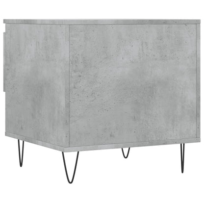 Coffee Table Concrete Grey 50x46x50 cm Engineered Wood
