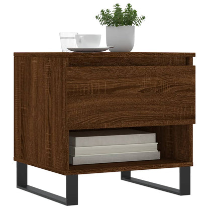Coffee Tables 2 pcs Brown Oak 50x46x50 cm Engineered Wood
