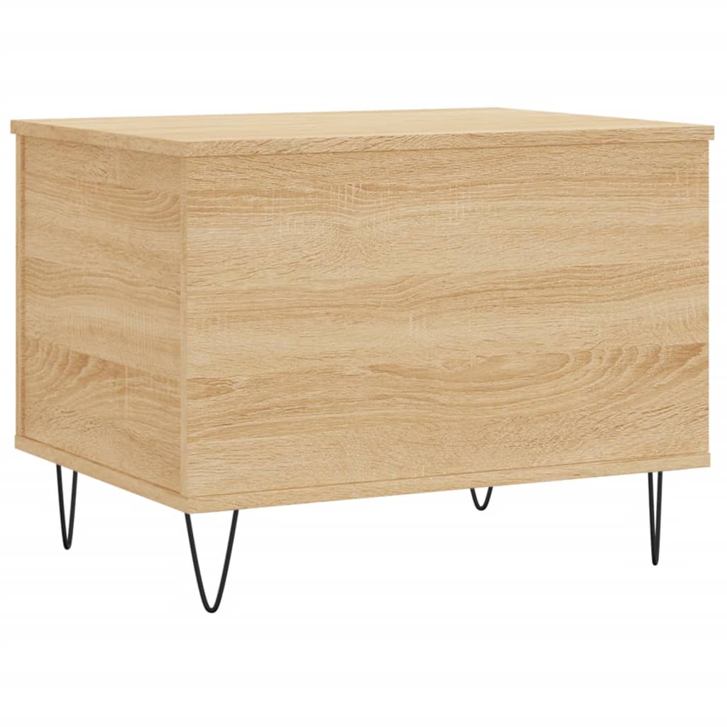 Coffee Table Sonoma Oak 60x44.5x45 cm Engineered Wood