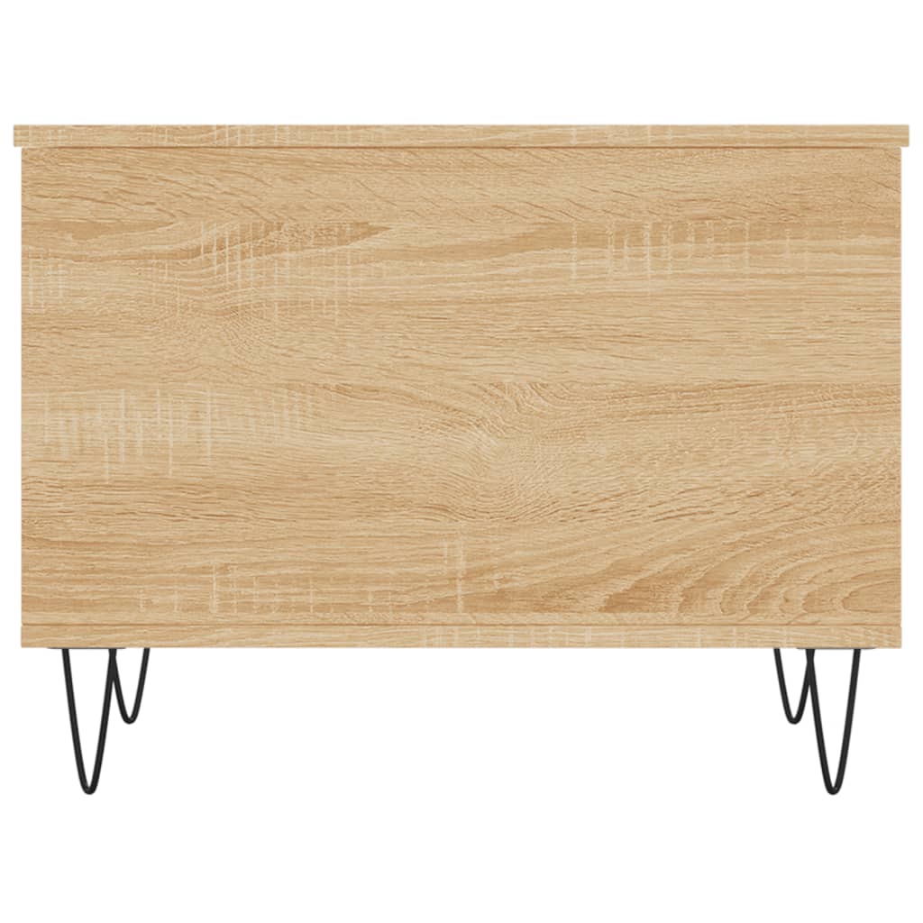 Coffee Table Sonoma Oak 60x44.5x45 cm Engineered Wood