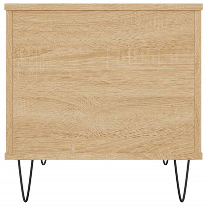 Coffee Table Sonoma Oak 60x44.5x45 cm Engineered Wood