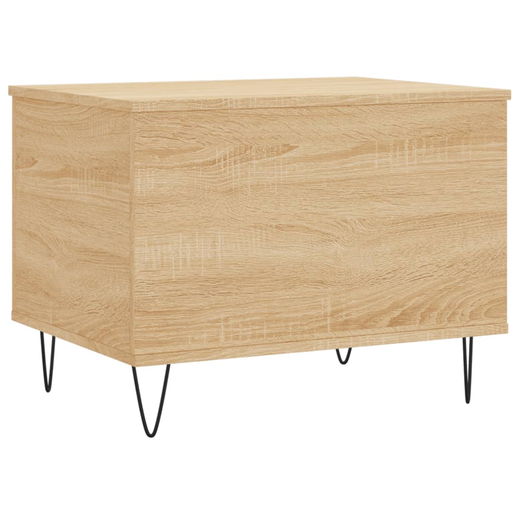 Coffee Table Sonoma Oak 60x44.5x45 cm Engineered Wood