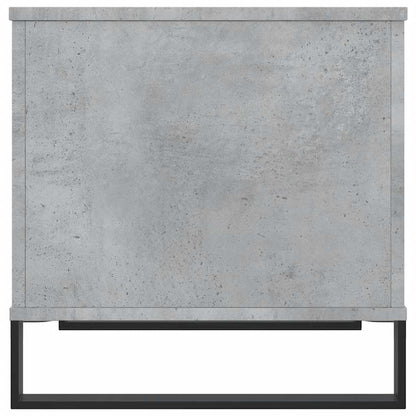 Coffee Table Concrete Grey 60x44.5x45 cm Engineered Wood
