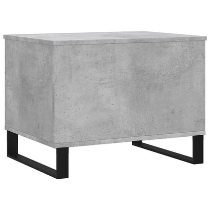 Coffee Table Concrete Grey 60x44.5x45 cm Engineered Wood