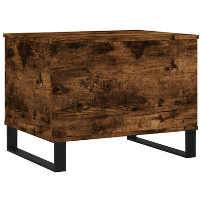 Coffee Table Smoked Oak 60x44,5x45 cm Engineered Wood