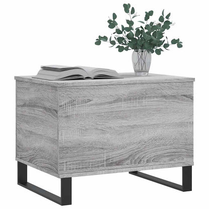 Coffee Table Grey Sonoma 60x44,5x45 cm Engineered Wood