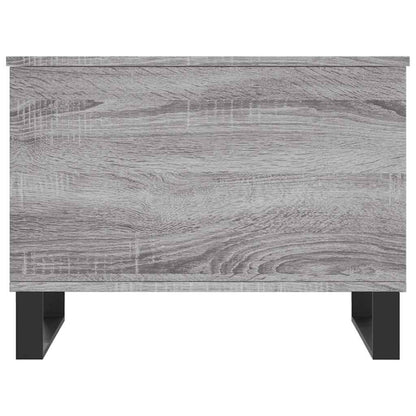 Coffee Table Grey Sonoma 60x44.5x45 cm Engineered Wood