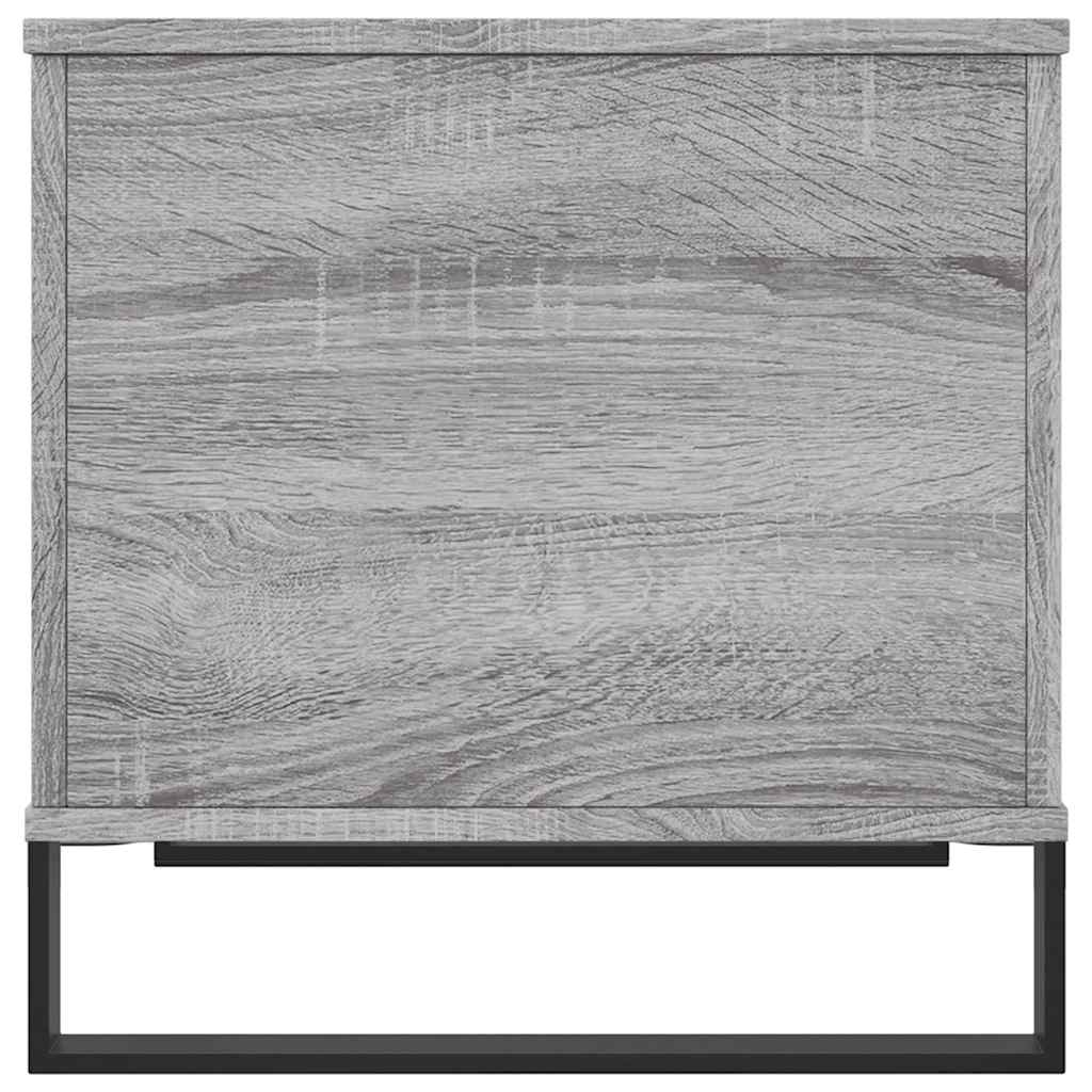 Coffee Table Grey Sonoma 60x44.5x45 cm Engineered Wood