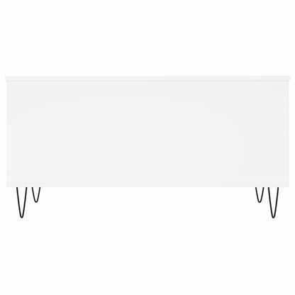 Coffee Table White 90x44,5x45 cm Engineered Wood