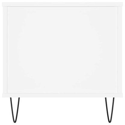Coffee Table White 90x44,5x45 cm Engineered Wood