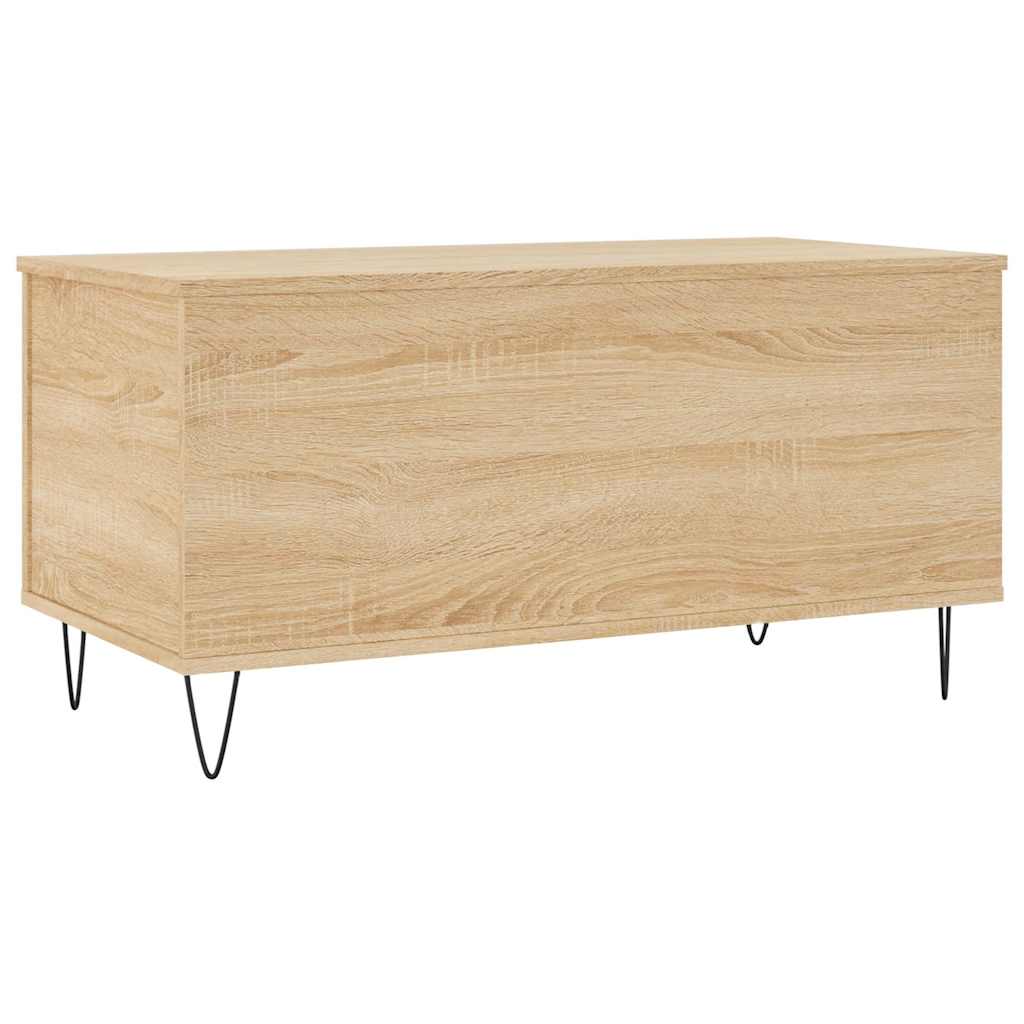 Coffee Table Sonoma Oak 90x44.5x45 cm Engineered Wood