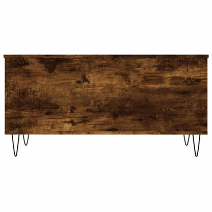 Coffee Table Smoked Oak 90x44,5x45 cm Engineered Wood