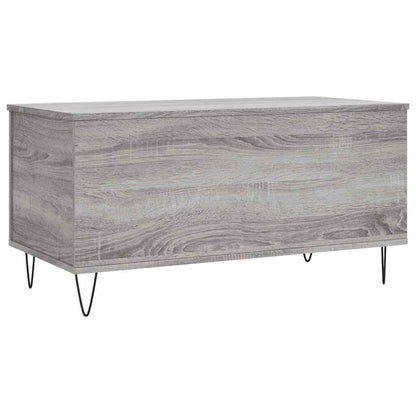 Coffee Table Grey Sonoma 90x44,5x45 cm Engineered Wood