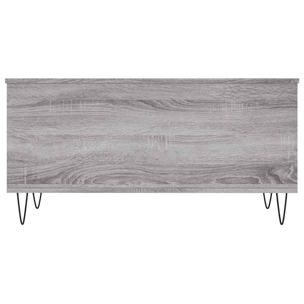 Coffee Table Grey Sonoma 90x44,5x45 cm Engineered Wood