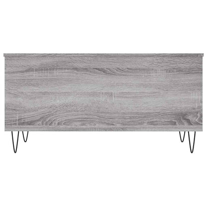 Coffee Table Grey Sonoma 90x44,5x45 cm Engineered Wood