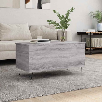 Coffee Table Grey Sonoma 90x44,5x45 cm Engineered Wood