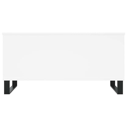 Coffee Table White 90x44.5x45 cm Engineered Wood