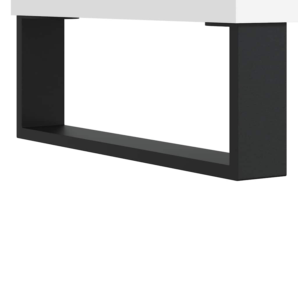 Coffee Table White 90x44.5x45 cm Engineered Wood