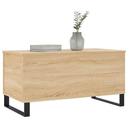 Coffee Table Sonoma Oak 90x44,5x45 cm Engineered Wood