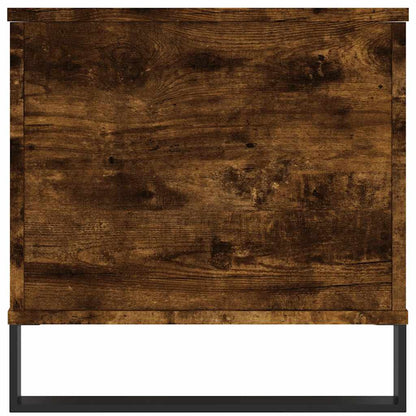 Coffee Table Smoked Oak 90x44.5x45 cm Engineered Wood