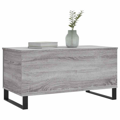 Coffee Table Grey Sonoma 90x44,5x45 cm Engineered Wood