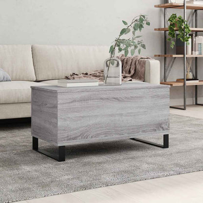 Coffee Table Grey Sonoma 90x44,5x45 cm Engineered Wood
