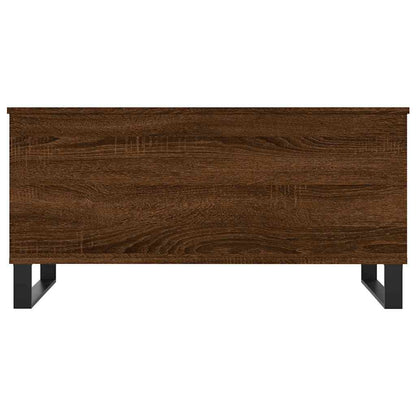 Coffee Table Brown Oak 90x44,5x45 cm Engineered Wood