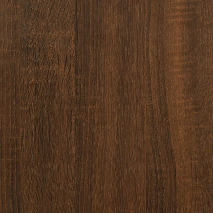 Coffee Table Brown Oak 102x44,5x50 cm Engineered Wood