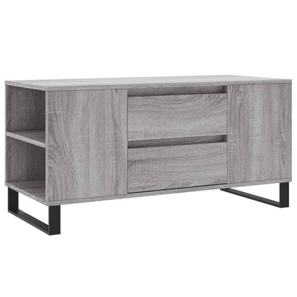 Coffee Table Grey Sonoma 102x44,5x50 cm Engineered Wood
