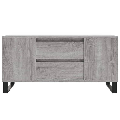 Coffee Table Grey Sonoma 102x44,5x50 cm Engineered Wood