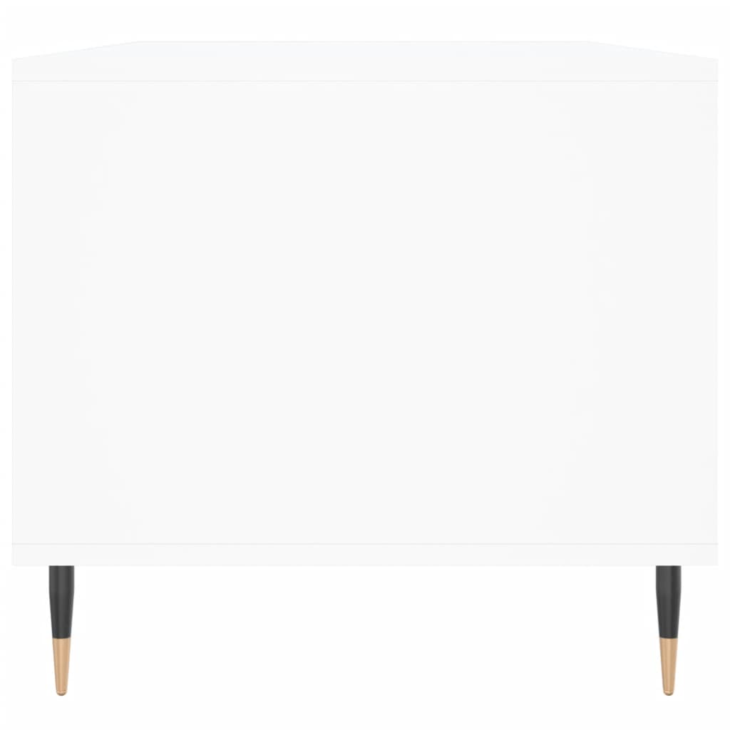 Coffee Table White 90x49x45 cm Engineered Wood