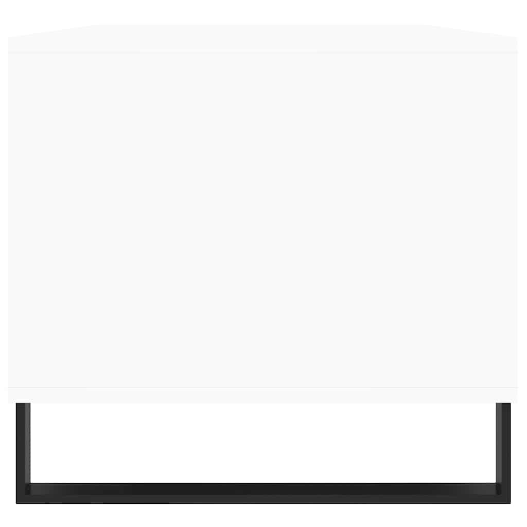 Coffee Table White 90x49x45 cm Engineered Wood