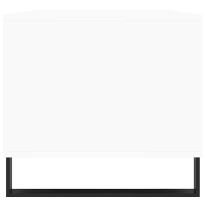 Coffee Table White 90x49x45 cm Engineered Wood