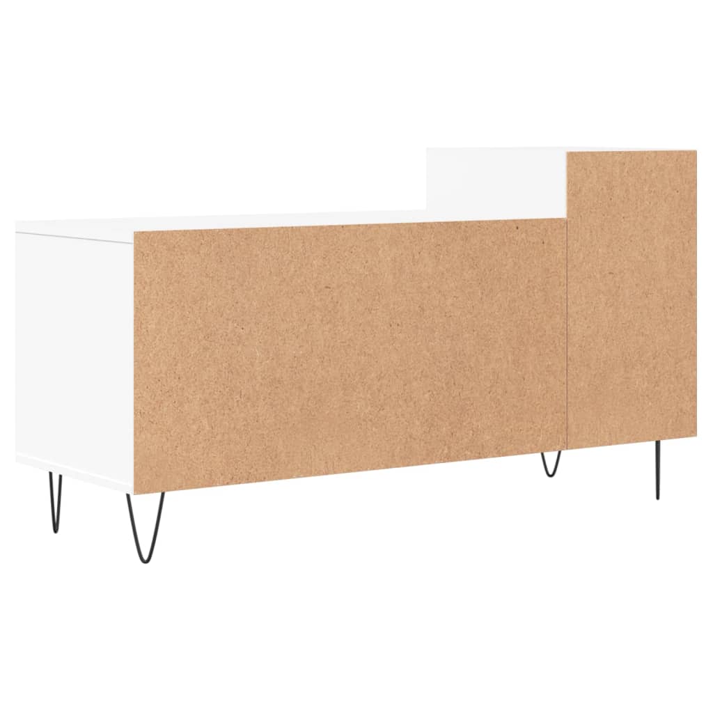 TV Cabinet White 100x35x55 cm Engineered Wood