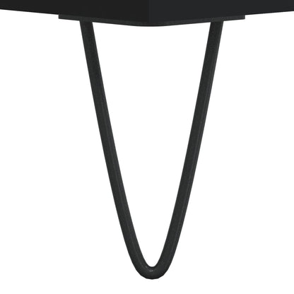 TV Cabinet Black 100x35x55 cm Engineered Wood