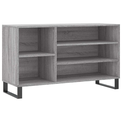 Shoe Cabinet Grey Sonoma 102x36x60 cm Engineered Wood