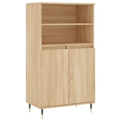 Highboard Sonoma Oak 60x36x110 cm Engineered Wood