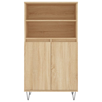 Highboard Sonoma Oak 60x36x110 cm Engineered Wood