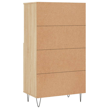 Highboard Sonoma Oak 60x36x110 cm Engineered Wood