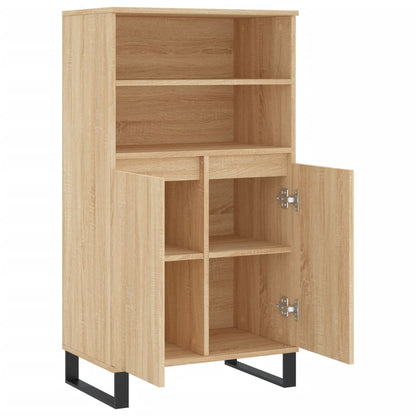 Highboard Sonoma Oak 60x36x110 cm Engineered Wood