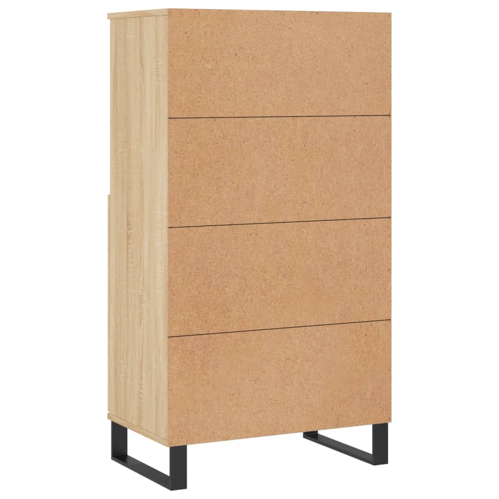 Highboard Sonoma Oak 60x36x110 cm Engineered Wood