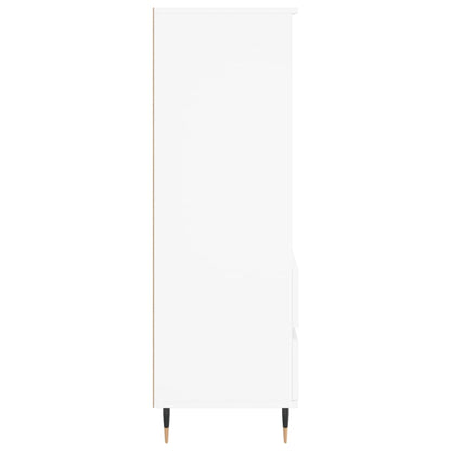 Highboard White 40x36x110 cm Engineered Wood