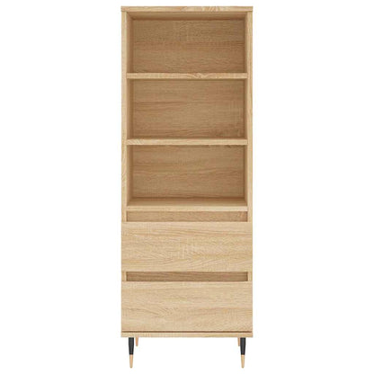Highboard Sonoma Oak 40x36x110 cm Engineered Wood