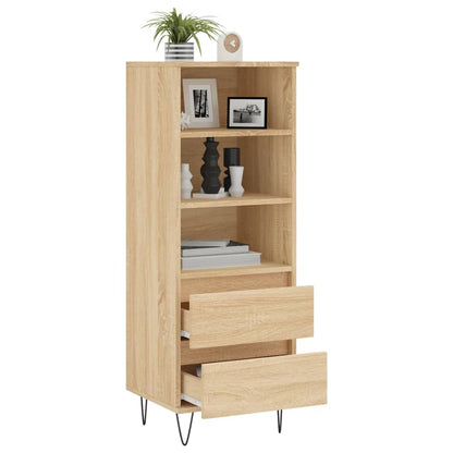 Highboard Sonoma Oak 40x36x110 cm Engineered Wood