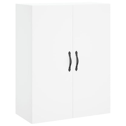 Wall Mounted Cabinet White 69,5x34x90 cm Engineered Wood