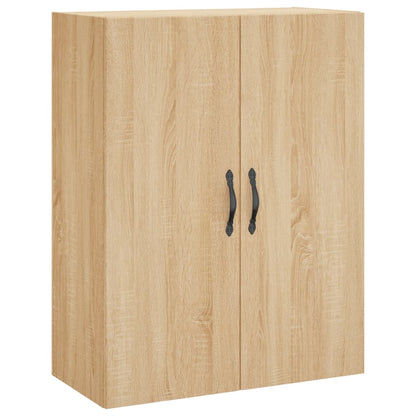 Wall Mounted Cabinet Sonoma Oak 69,5x34x90 cm Engineered Wood
