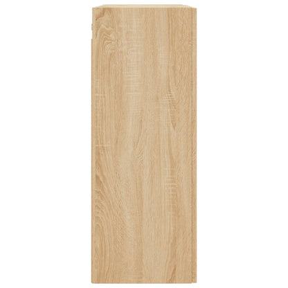 Wall Mounted Cabinet Sonoma Oak 69,5x34x90 cm Engineered Wood