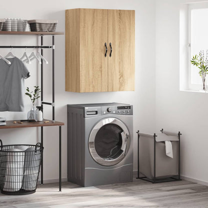 Wall Mounted Cabinet Sonoma Oak 69,5x34x90 cm Engineered Wood