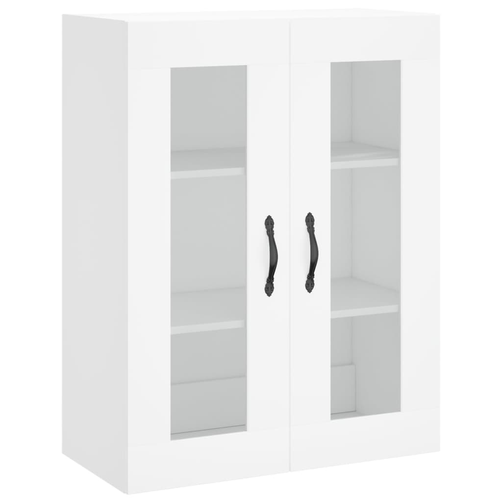 Wall Mounted Cabinet White 69,5x34x90 cm Engineered Wood