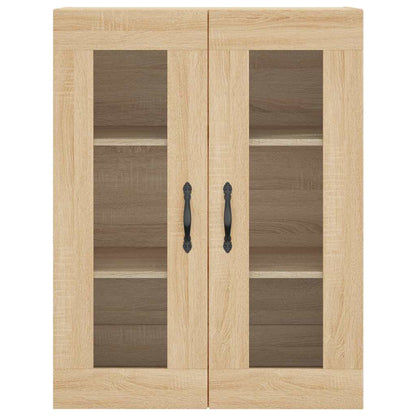 Wall Mounted Cabinet Sonoma Oak 69,5x34x90 cm Engineered Wood